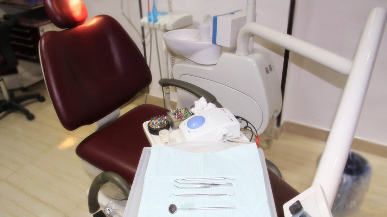 Dental chair and equipment at Elite Smile Clinics Elgazaer branch