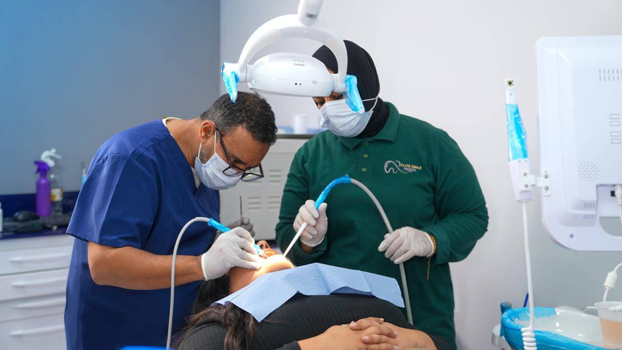 Operating room at Elite Smile Clinics New Cairo branch